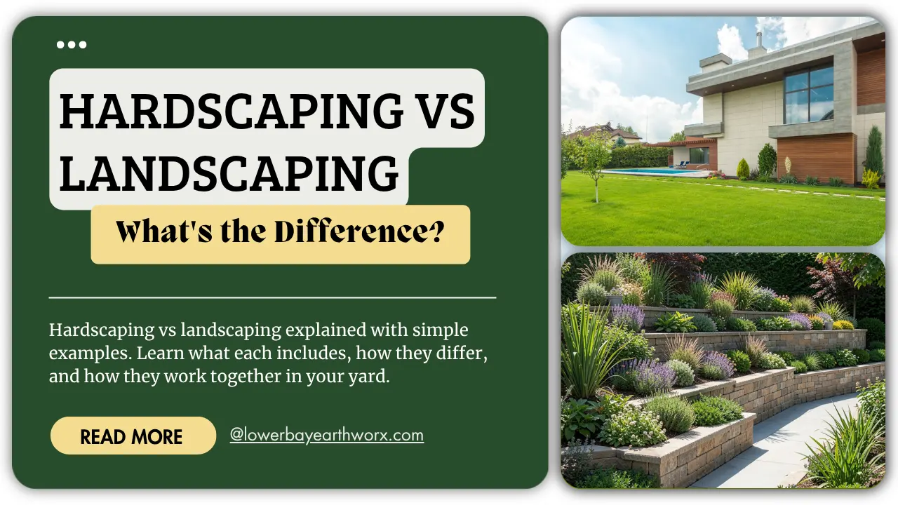 Hardscaping vs Landscaping